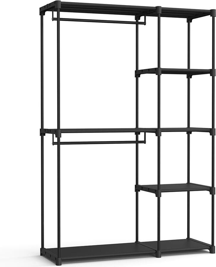 Rootz Living Rootz Draagbare Kledingkast Kast Organizer Kledingkast 43 x 124 x 182 cm