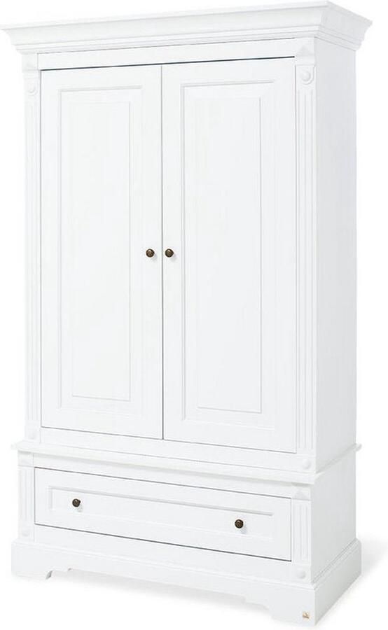 Rootz Living Rootz 'Emilia' kledingkast kast zachtsluitende deuren 128 cm x 58 cm x 208 cm