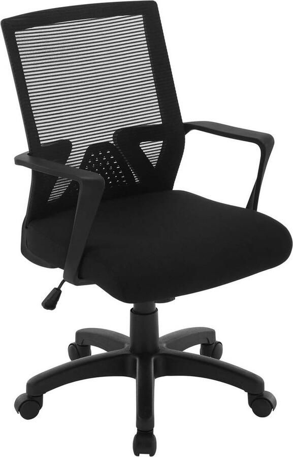 Rootz Living Rootz Ergonomische Bureaustoel Directiestoel Ademend gaas Hoge stabiliteit Ongeëvenaard comfort Eenvoudige montage 60 cm x (91-100 5) cm x 60 cm