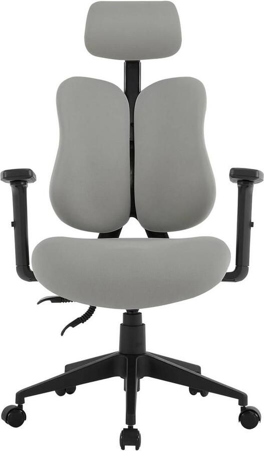 Rootz Living Rootz Ergonomische Bureaustoel Verstelbare Bureaustoel Directiestoel Ademend Mesh Dynamische Ondersteuning van de Ruggengraat Gepersonaliseerde Aanpassingen 65cm x (114 5-124 5)cm x 64cm