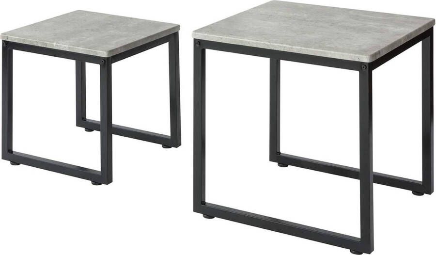 Rootz Living Rootz Nesting Tables Set van 2 salontafels en bijzettafels