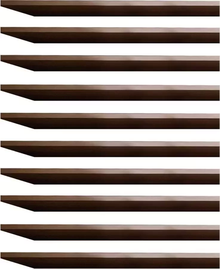 Rootz Living Rootz Planken voor Kledingkast Kasten Bruin 66 x 1 x 30 cm