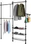 Rootz Living Rootz Telescopische Garderobe Organizer Hangrail Kledingrek Opbergrekken - Thumbnail 1