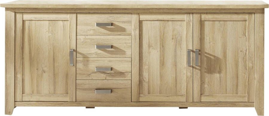 Rootz Living Rootz Wandkast Dressoir Bruin 174 x 92 x 42 cm