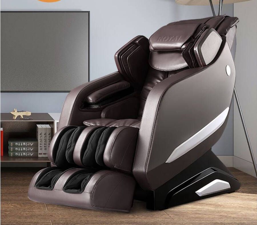 ROTAI Luxury Editie Massagestoel Bruin BSF Massagestoel Massagestoel Auto Fauteuil 84 x 170 x 118 cm