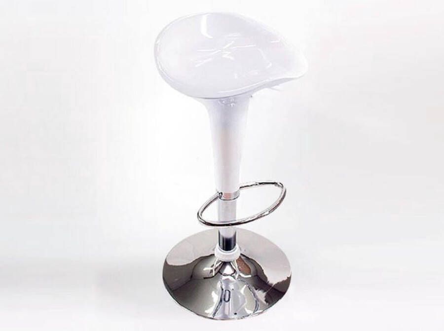 Rousseau Barstoel Elvis wit