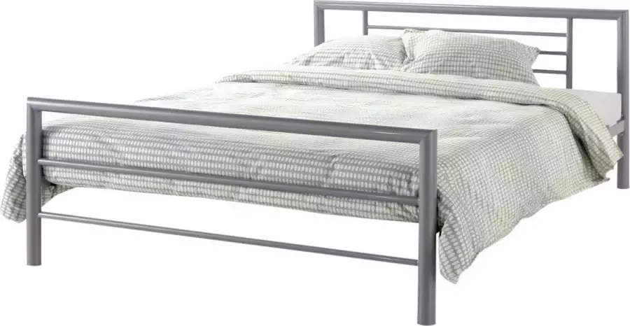 Rousseau Bed 'Sandro' Grijs 160x200 met lattenbodem (2c) - Foto 2