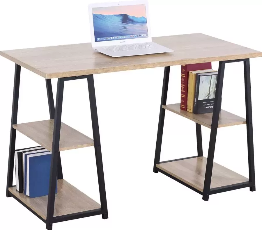 Rousseau Bureau 120 cm Bruin - Foto 2