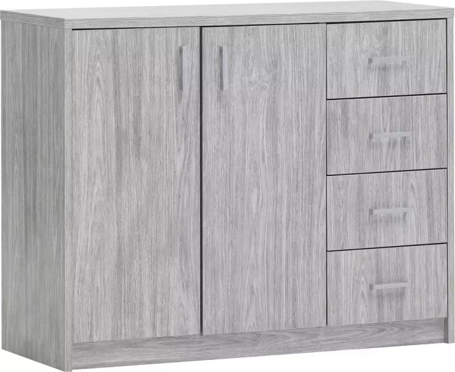 Rousseau Commode Grijs 106x36x84 cm - Foto 2