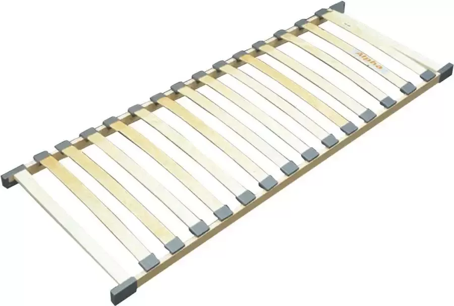 Rousseau EMOB Lattenbodem Alma 70x200 Kit Slaapkamer Bruin Hout Slaapkamer Op voorraad