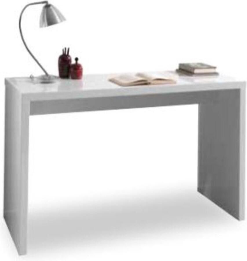 Rousseau Bureau 'Arnaud' Hoogglans Wit H75 x B100 x D50 cm
