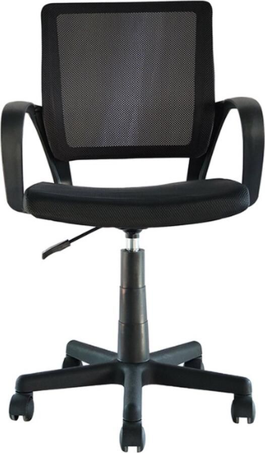 Rousseau EMOB Bureaustoel Pura 54 x 57 x 82 cm Zwart Ergonomische bureaustoelen Zwart Polyester Ergonomische bureaustoelen Op voorraad - Foto 2