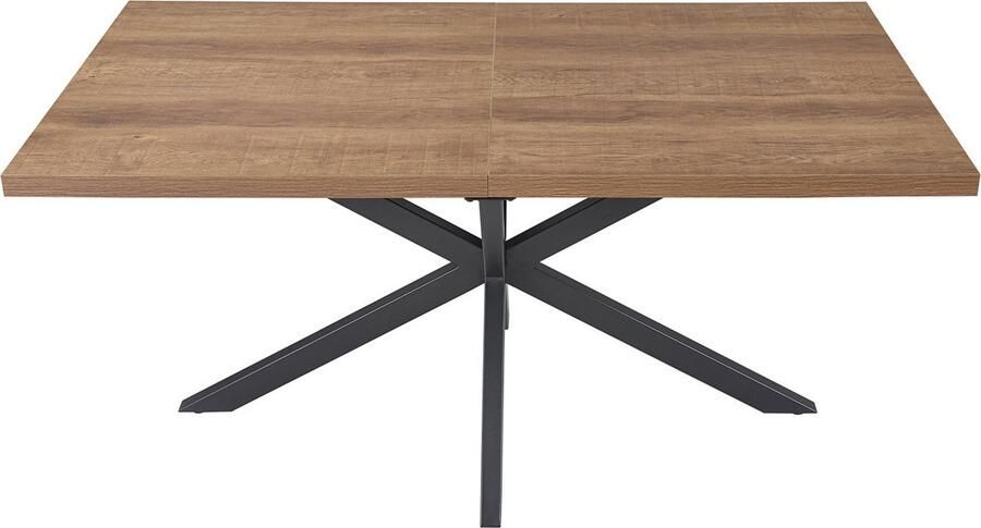 Rousseau Uitschuifbare tafel 'Kos' 160-200 cm Donkerbruin - Foto 2