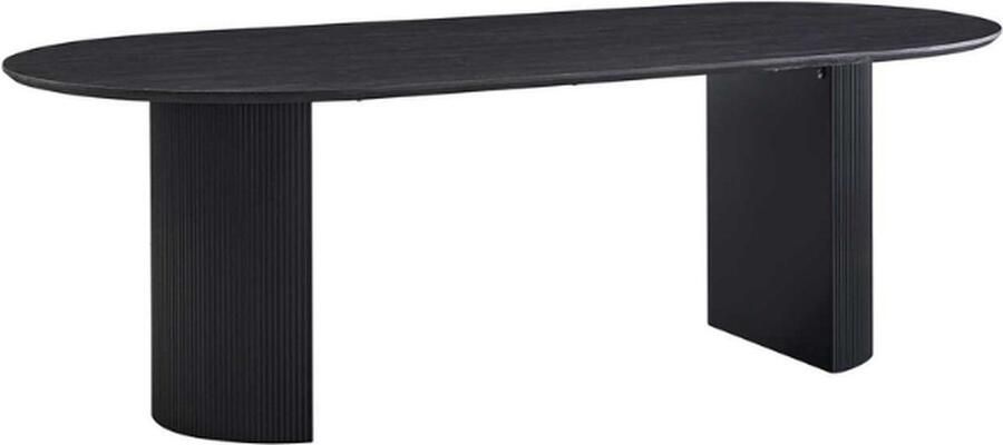 Rousseau Eettafel Lagos 220 x 110 x 76 cm Donkerbruin - Foto 2