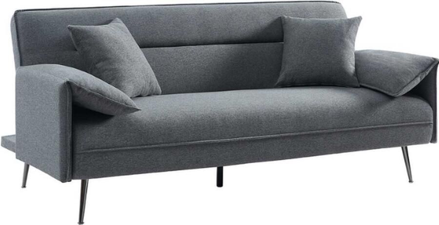 Rousseau Grijs Sivas Slaapbank Eucalyptus Frame H-H 95 x B-L 199 x D-P 89 cm - Foto 3