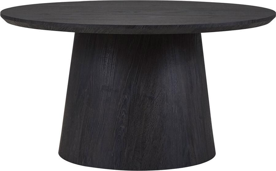 Rousseau Salontafel 'Miklos' 80 cm Rond Decor Donkerbruin - Foto 2