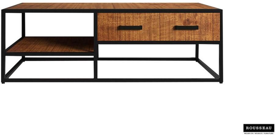 Rousseau Exotisch Houten Salontafel: Madeira 120 cm Magnolia