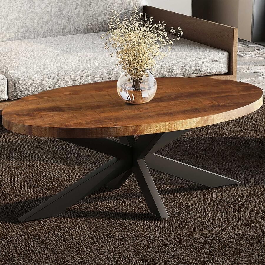 Rousseau Salontafel Madeira 130 x 70 x 45 Mangoliahouten design