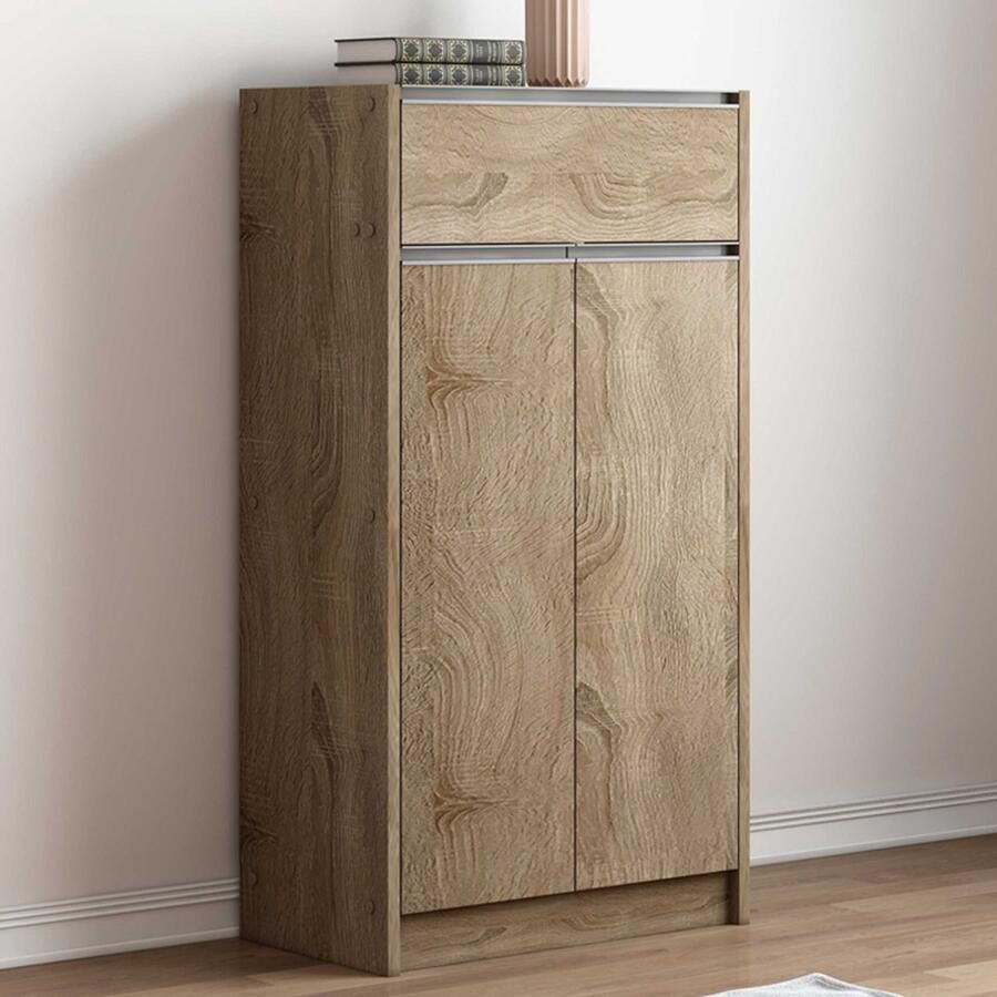 Rousseau Schoenenkast Lilly' 2 Deurs 1 Lade Sonoma Afwerking