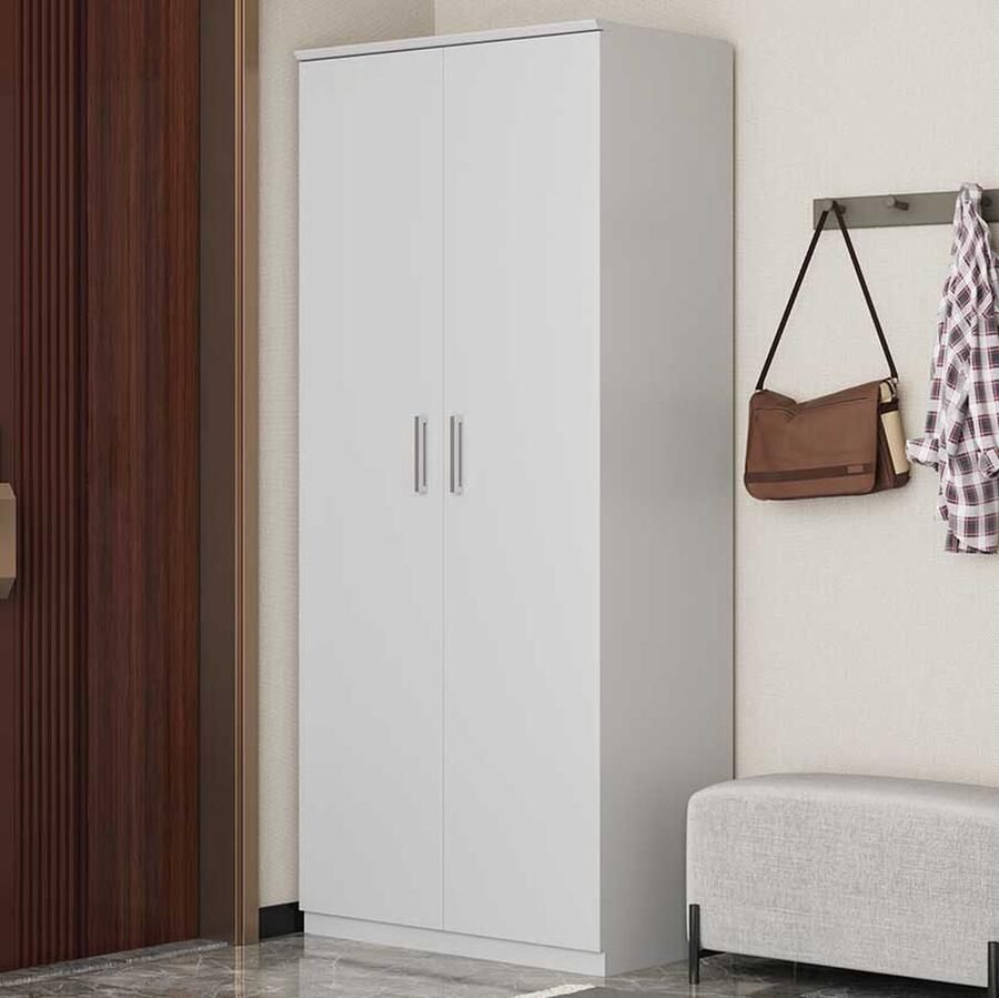 Rousseau Schoenenkast Nikkie-wit