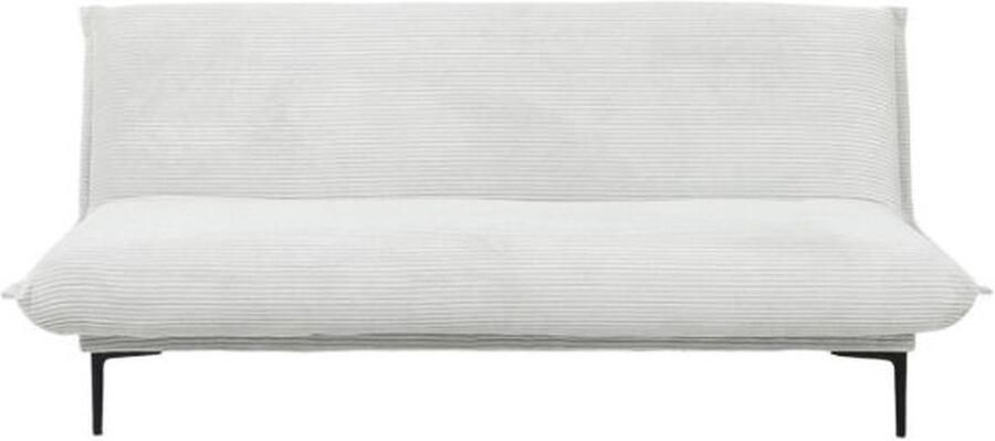 Rousseau Slaapbank Melissa Met koudschuimmatras 190 x 82 x 83 cm Lichtgrijs - Foto 2