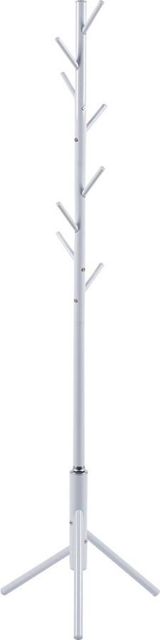 Rousseau EMOB Staande kapstok Kassie Ø48 x 174 cm Wit Metaal Hal & berging Wit Metaal Hal & berging Op voorraad - Foto 2