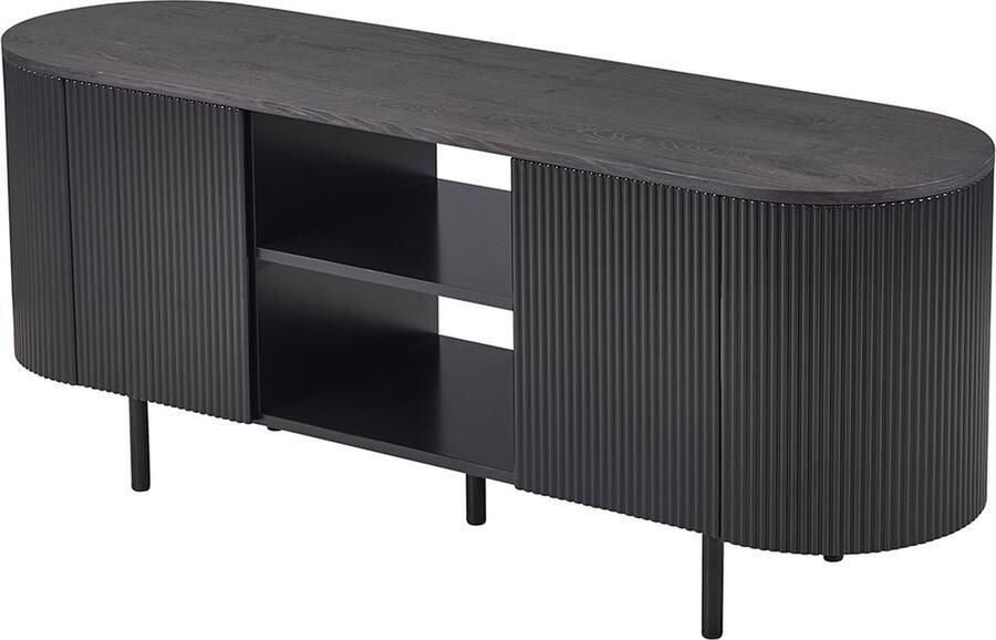 Rousseau Belfurn TV meubel 'Lagos' 140 cm Decor Donkerbruin - Foto 3