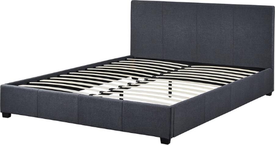 Rousseau Tweepersoonsbed Romano 160x200cm donkergrijs