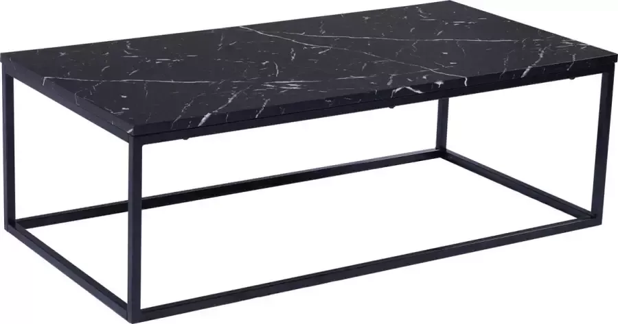 Rousseau Salontafel Zwart 120x60x40 cm - Foto 2