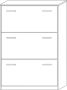 Rousseau Schoenenkast Spacio 3 laden wit - Thumbnail 2