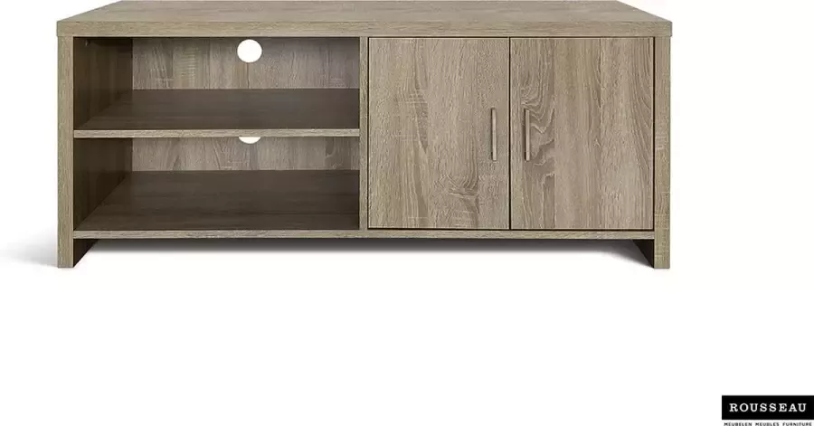 Rousseau TV Meubel Tv-meubel Dixy met 2 deuren 120cm Bruin - Foto 2