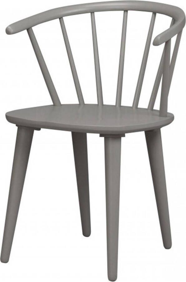 Rowico Home Carmen Houten Spijlenstoel Grijs Eetkamerstoel Met Armleuning Hout Scandinavisch