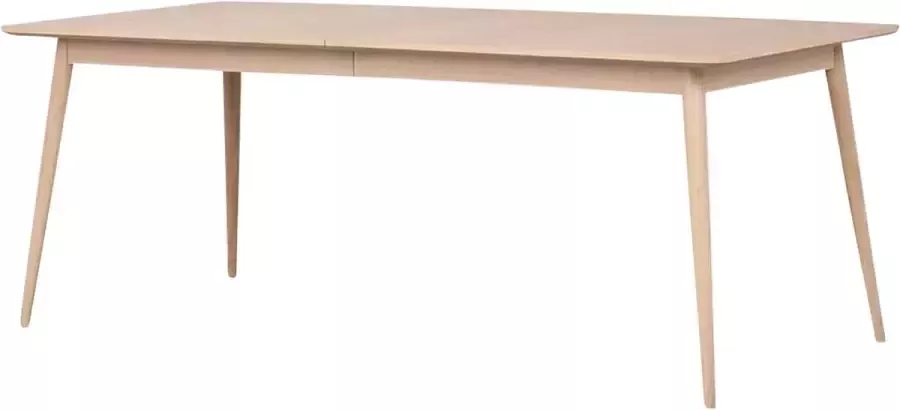 Rowico Home Dawsone uitschuifbare houten eettafel whitewash 200 x 90 cm