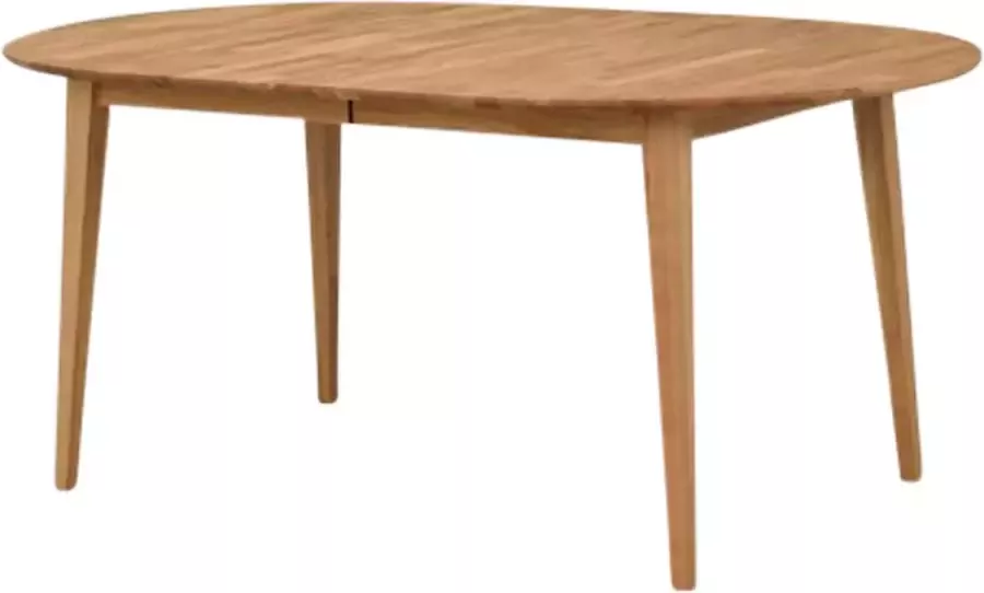 Rowico Home Filippa uitschuifbare houten eettafel naturel 170 x 105 cm - Foto 1