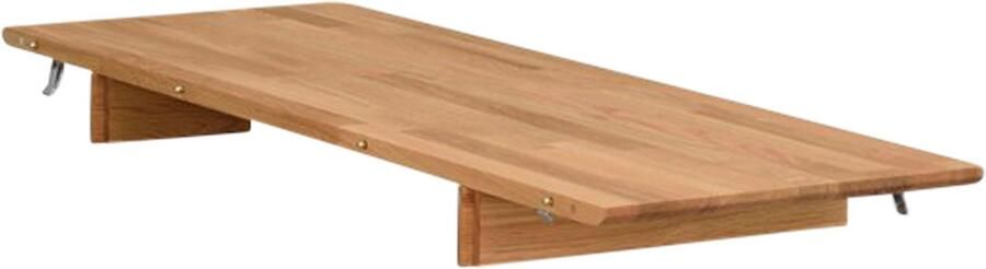 Rowico Home Filippa Verlengstuk voor Ovale Houten Eettafel Massief Eikenhout Scandinavisch Naturel 40 x 90 cm