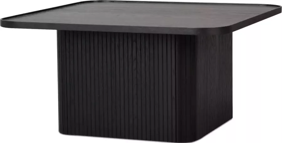 Rowico Home Sullivan houten salontafel zwart 80 x 80 cm