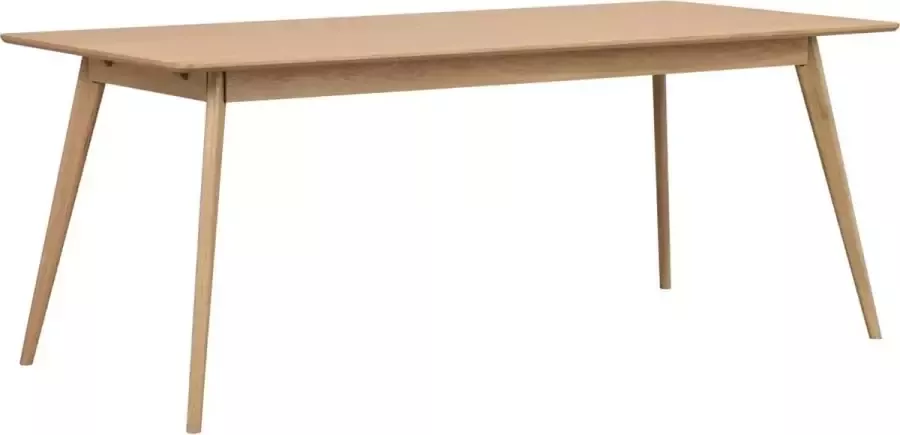 Rowico Home Yumi verlengbare houten eettafel naturel 190 x 90 cm - Foto 2