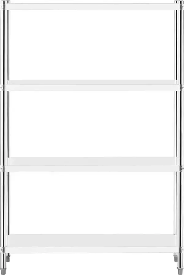 Royal Catering Roestvrijstalen opbergrek 120 x 40 x 180 cm 200 kg - Foto 2