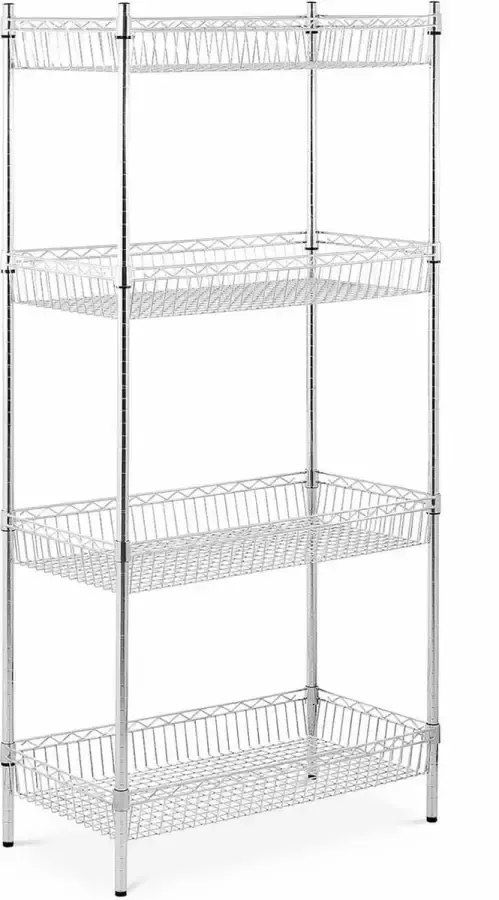 Royal Catering Estantería de metal {{dimensions_1097_temp}} cm 200 kg