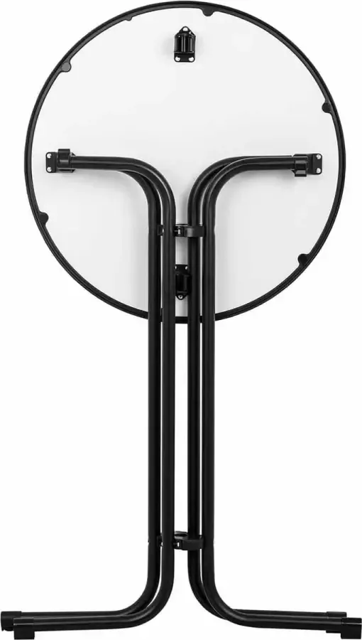 Royal Catering Hoge bartafel Ø 70 cm vouwbaar zwart - Foto 2