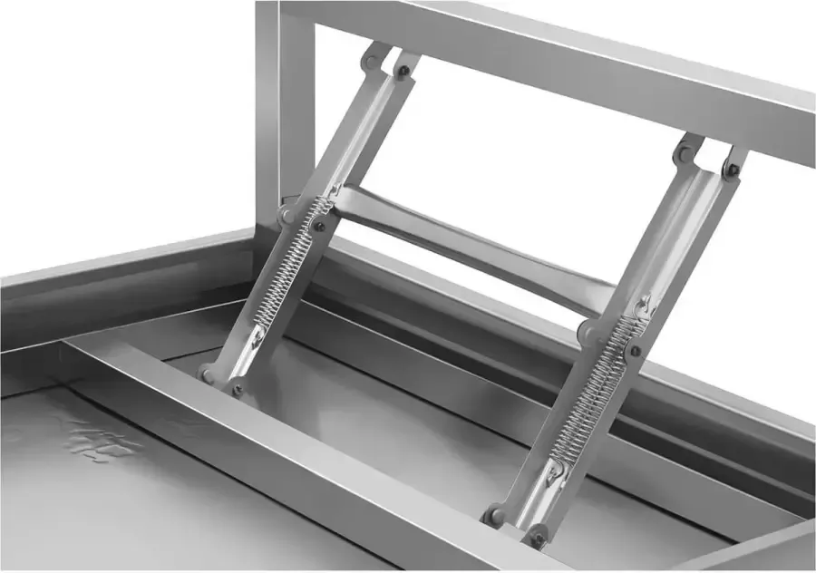 Royal Catering RVS werktafel PREMIUM 60 x 180 cm 230 kg opklapbaar - Foto 2
