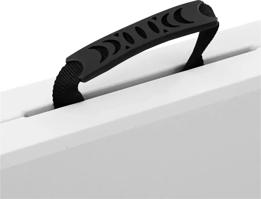 Royal Catering Mesa plegable 1.800 x 750 x 740 mm 150 kg binnen buiten Blanco - Foto 2