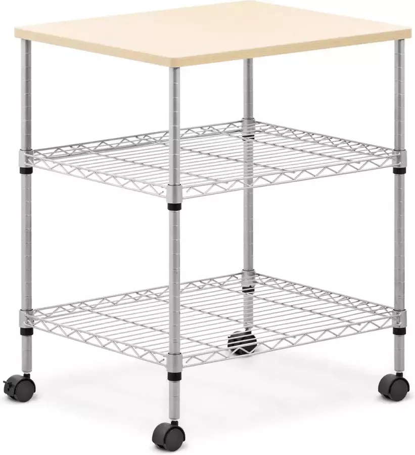 Royal Catering Estantería de metal {{dimensions_1097_temp}} cm 30 kg 4 rollen