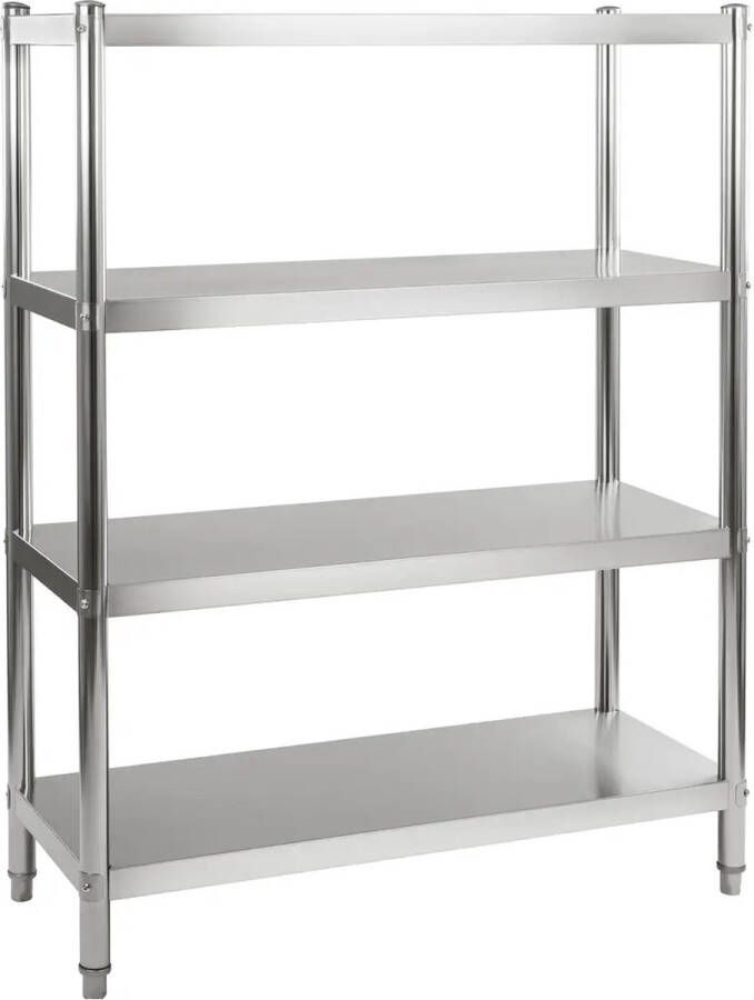 Royal Catering Roestvrij stalen plank 120 cm