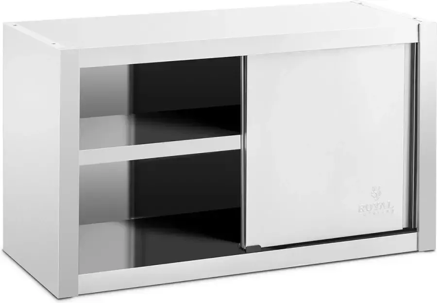 Royal Catering Roestvrijstalen hangkast 100 x 45 cm