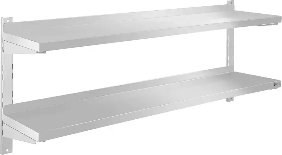 Royal Catering Wandrek Wandkast 2 planken 140 cm - Foto 2