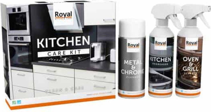 royal furniture care Kitchen Care Kit schoonmaak en verzorging set