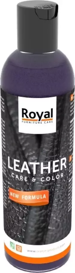 Royal furniture care Leather Care & Color Donkerblauw Set van 2