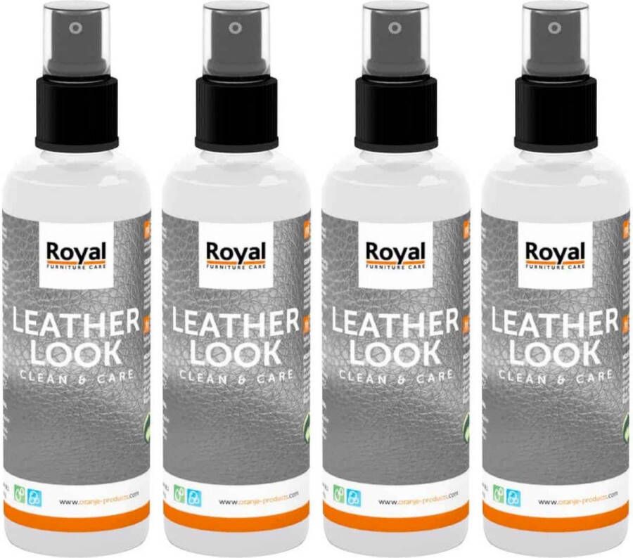 Royal furniture care Leather Look Clean & Care 4 x 150ml
