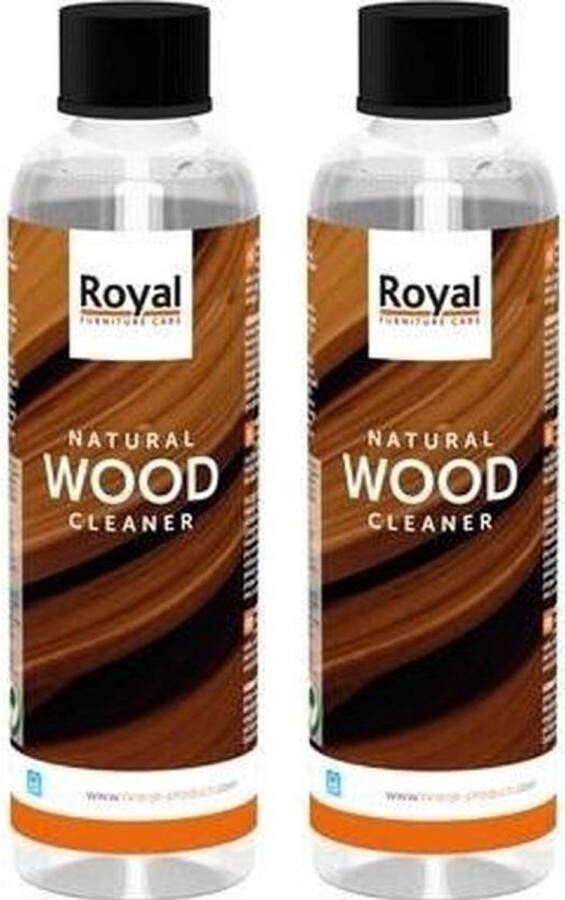 Royal furniture care Natural Wood Cleaner 2 x 250ml hout reiniger